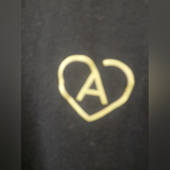 Aritzia - Womens Shirt - "With Love" Print - Large - Black - Picture 3 of 8